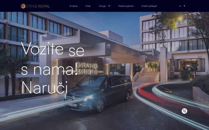 Screenshot of driveroyal.hr