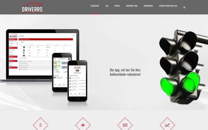 Screenshot of driverrs.de