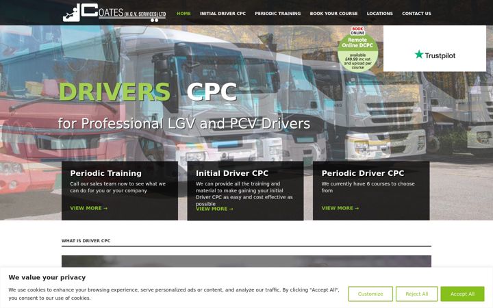 Ekrano kopija driverscpc.org