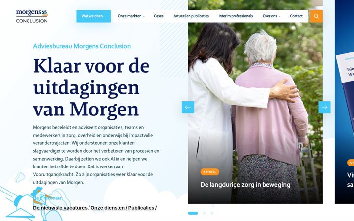 Screenshot di driversofchange.nl