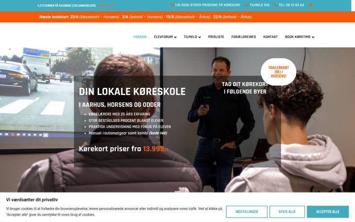 Screenshot του driverz.dk