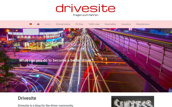 Screenshot of drivesite.de