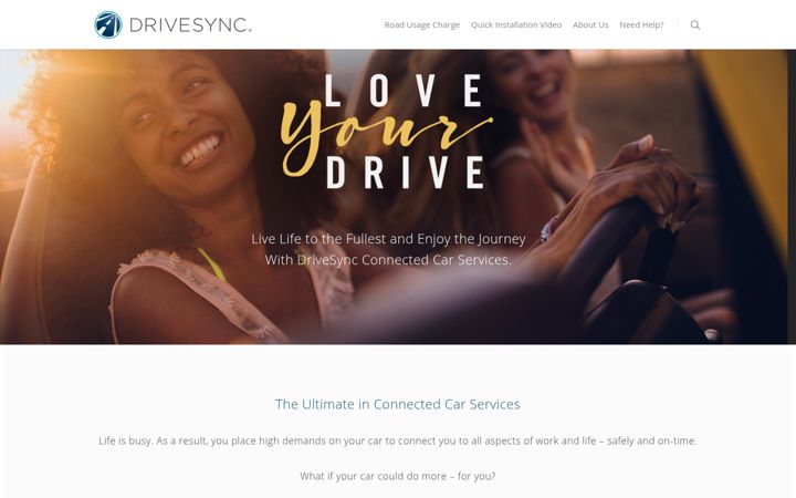 Screenshot of drivesync.com