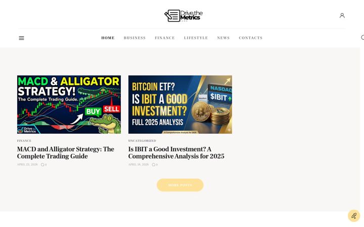 Screenshot of drivethemetrics.com