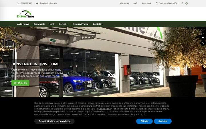 Screenshot of drivetimesrl.it