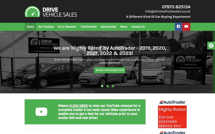 Screenshot του drivevehiclesales.co.uk