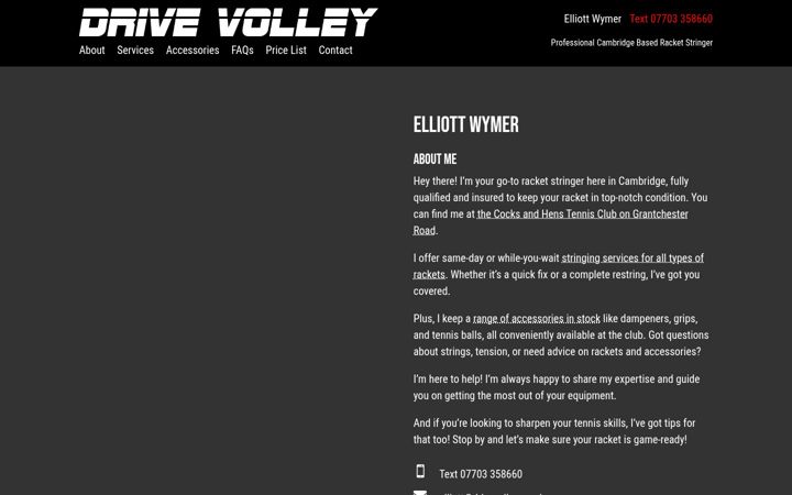 Screenshot του drivevolley.co.uk
