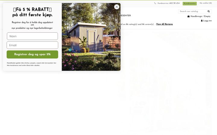Kuvakaappaus sivustosta drivhussenter.no