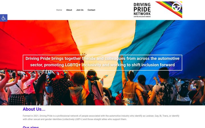 Ekrano kopija drivingpride.org