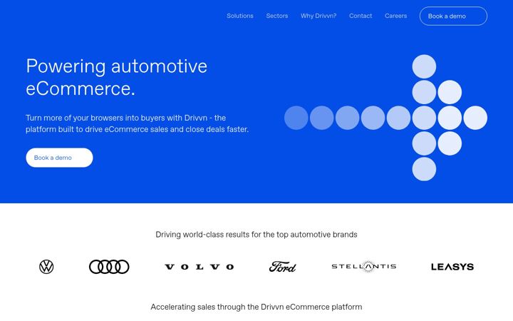 Screenshot of drivvn.com