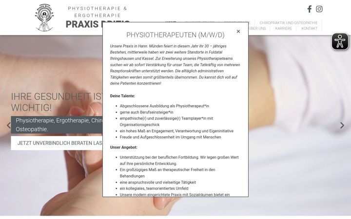 Screenshot of drizis.de