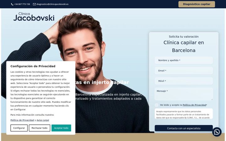 Zrzut ekranu drjacobovski.es