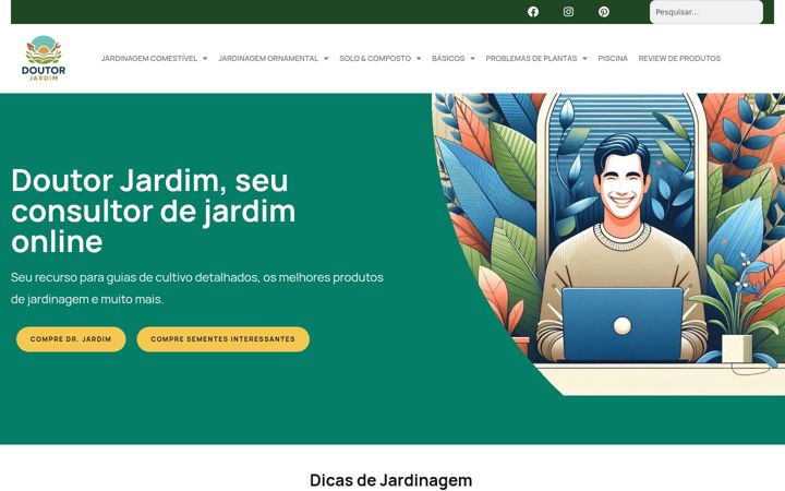 Screenshot von drjardim.com.br