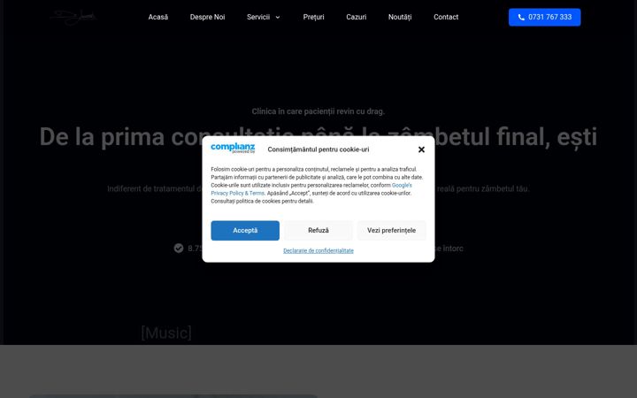 Screenshot of drjawoosh.ro