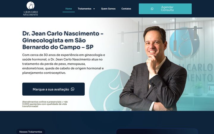 Screenshot von drjeancarlo.com.br