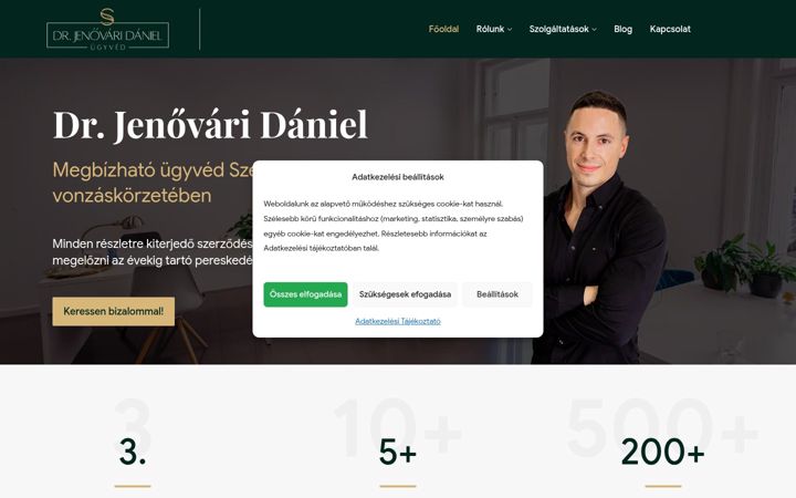 Screenshot of drjenovari.hu