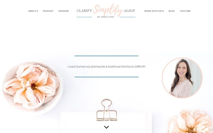 Screenshot of drjessicalouie.com
