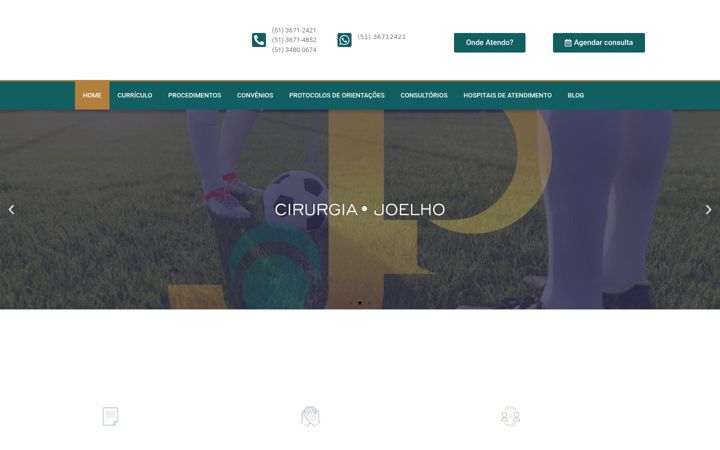 Screenshot stránky drjoaopaulocampos.com.br