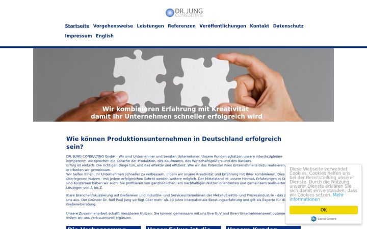 Screenshot of drjung.consulting