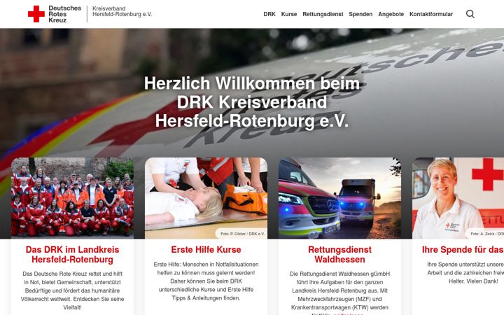 Snimka zaslona za drk-hef-rof.de