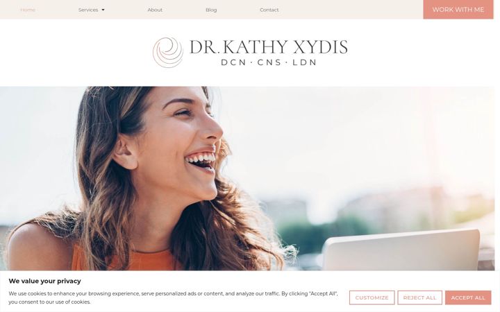 Screenshot of drkathyxydis.com