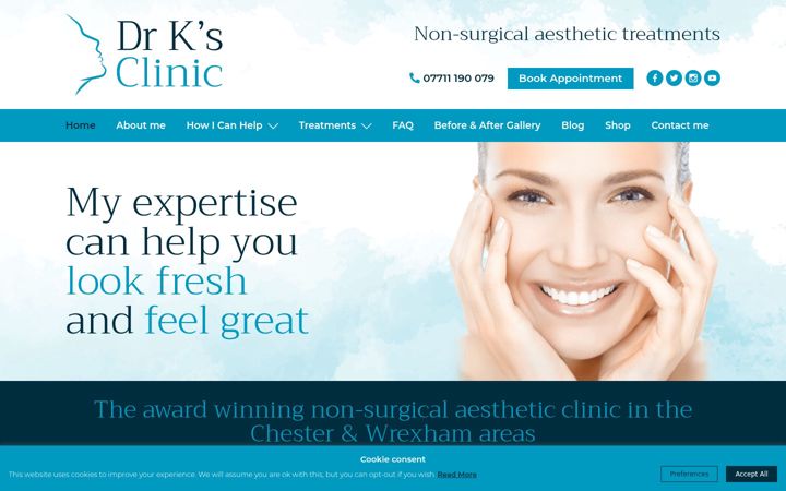 Screenshot di drkenningham.co.uk