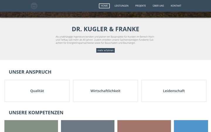 Screenshot of drkugler.de