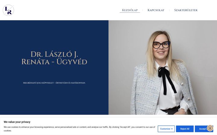 Екранна снимка на drlaszlorenata.hu