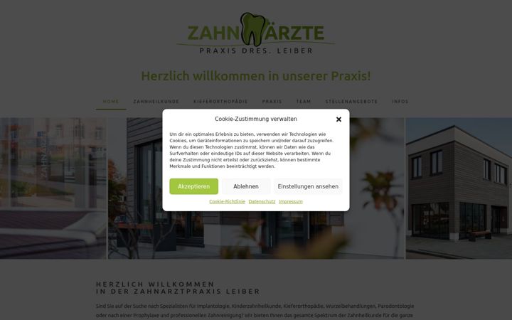 Screenshot of drleiber.de