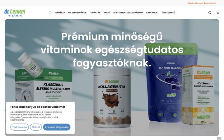 Екранна снимка на drlenkei.hu