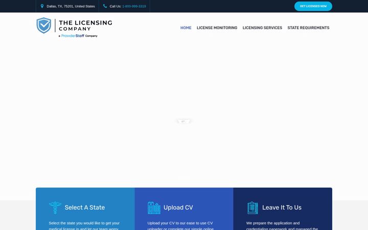Screenshot of drlicense.com