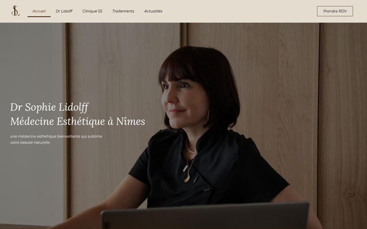 Screenshot of drlidolff.com