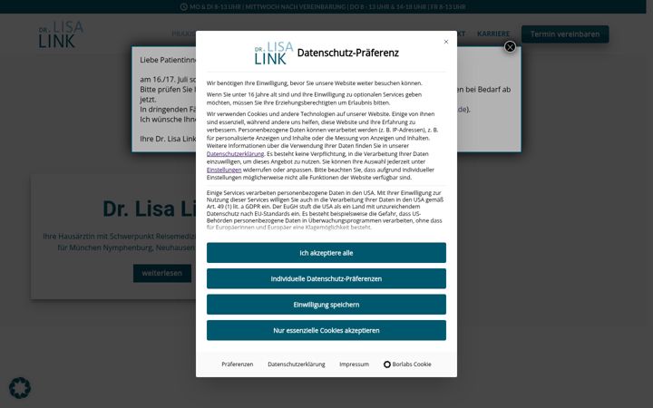 Zrzut ekranu drlisalink.de