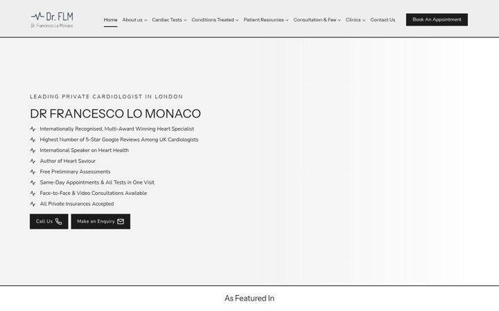 Screenshot di drlomonacocardiologist.co.uk