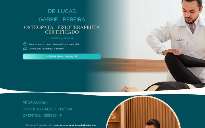 Screenshot of drlucasgabrielpereira.com