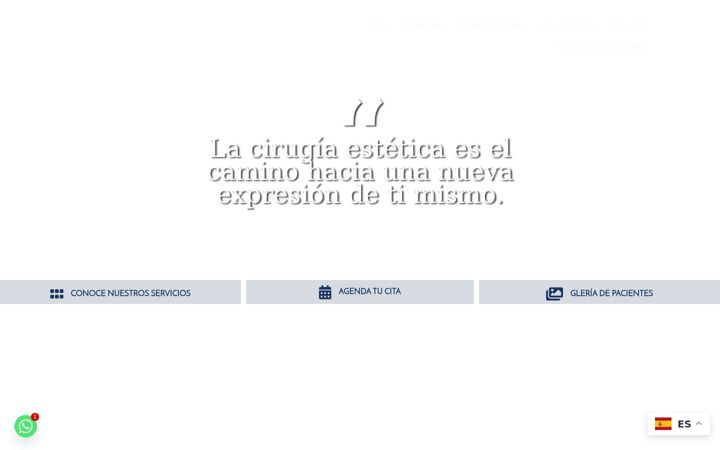 Screenshot of drluissilva.com