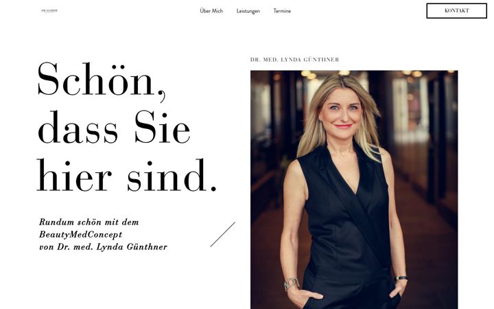 Screenshot of drlynda.de