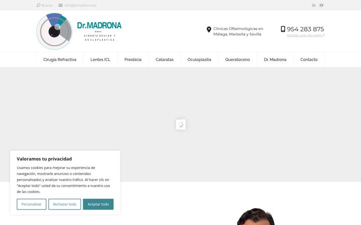 Zrzut ekranu drmadrona.es