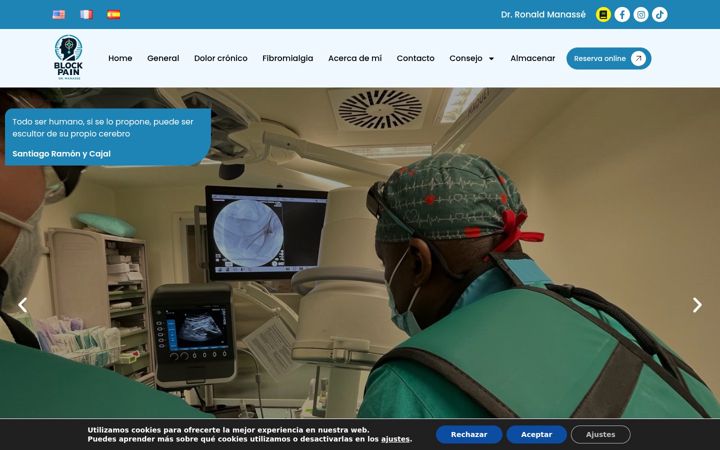 Screenshot of drmanasse.com