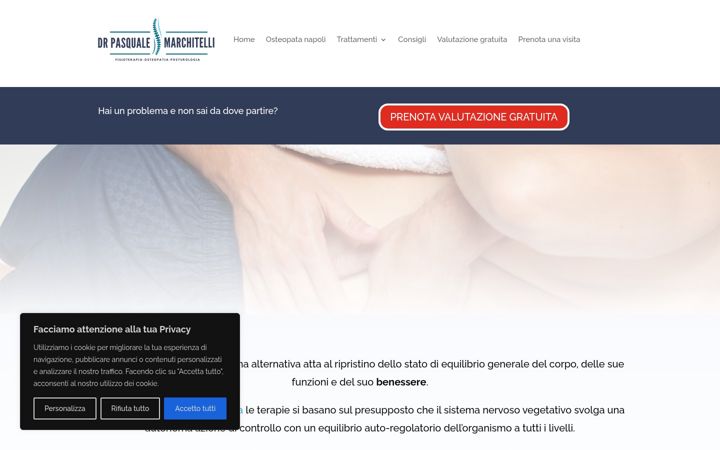 Screenshot of drmarchitelli.it