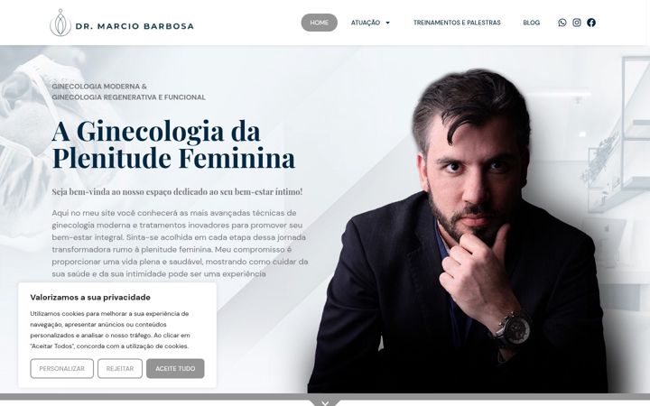 Screenshot του drmarciobarbosa.med.br