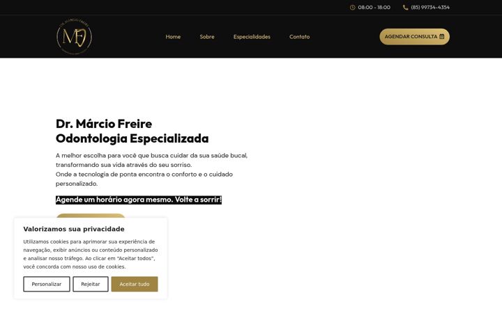 Screenshot του drmarciofreire.com.br