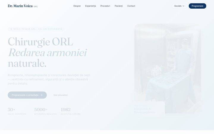 Screenshot of drmarinvoica.ro