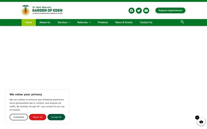 Screenshot di drmarksgarden.co.uk