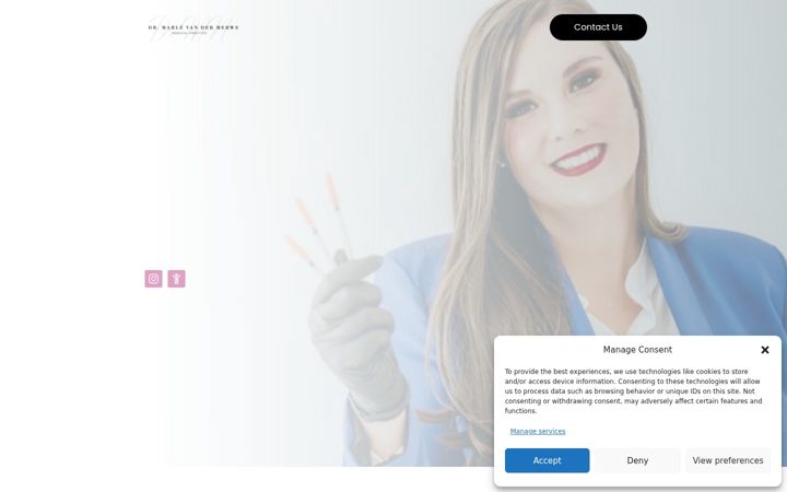 Screenshot di drmarle.co.za