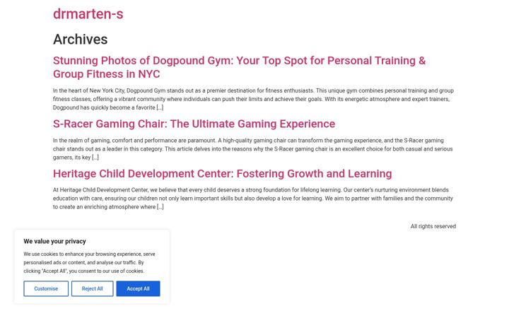 Screenshot of drmarten-s.com