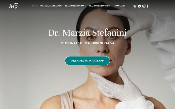 Screenshot of drmarziastefanini.it