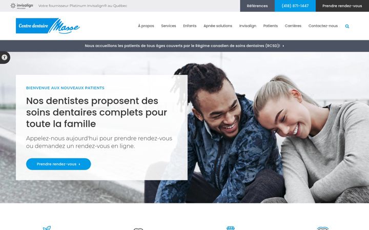 Screenshot of drmasse.com