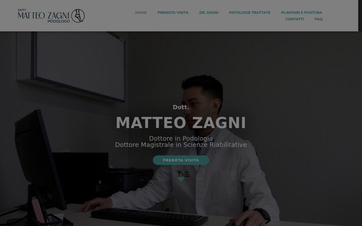 Screenshot of drmatteozagni.it