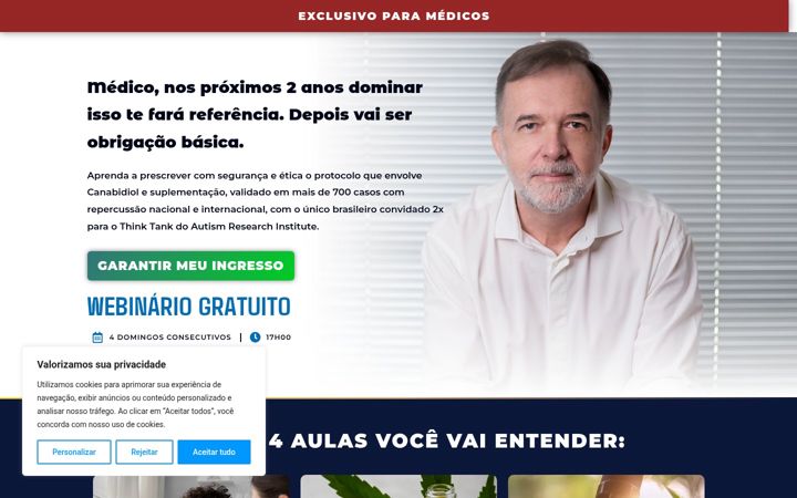Skärmbild av drmaurolins.com.br
